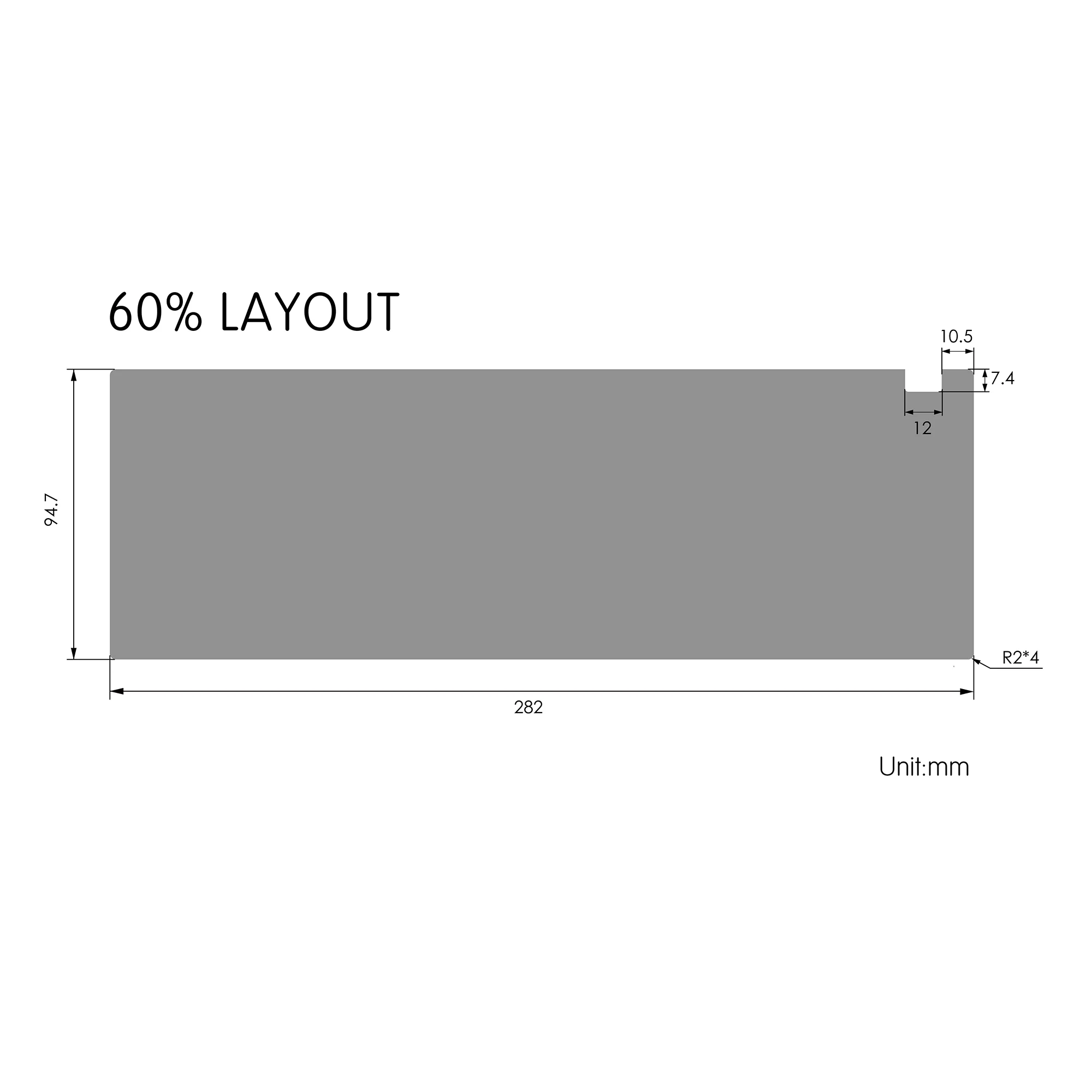 Tape Mod Customization 60%/75% Layout - Image 2