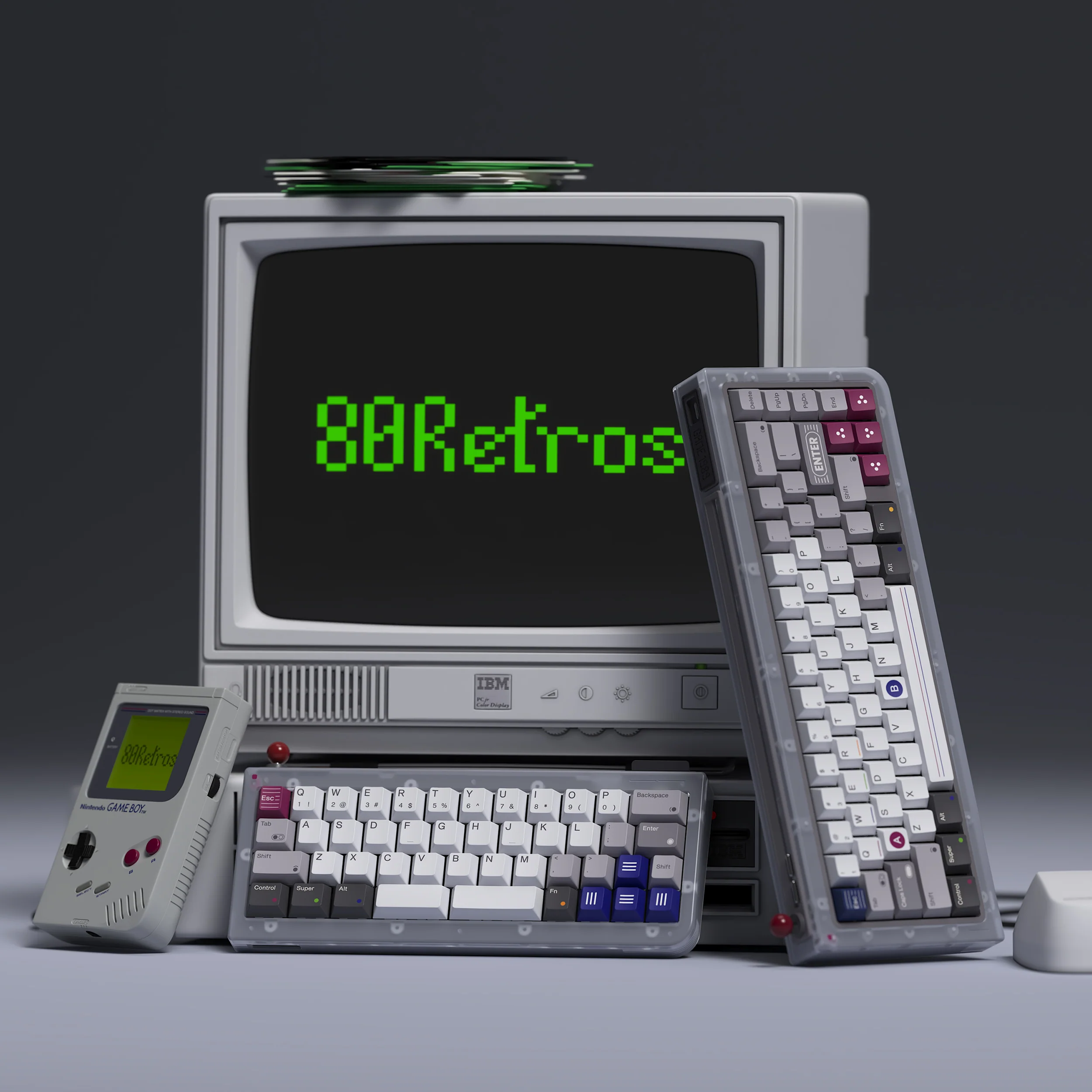 80Retros GAME1989 65 PC DIY Kit - Image 5