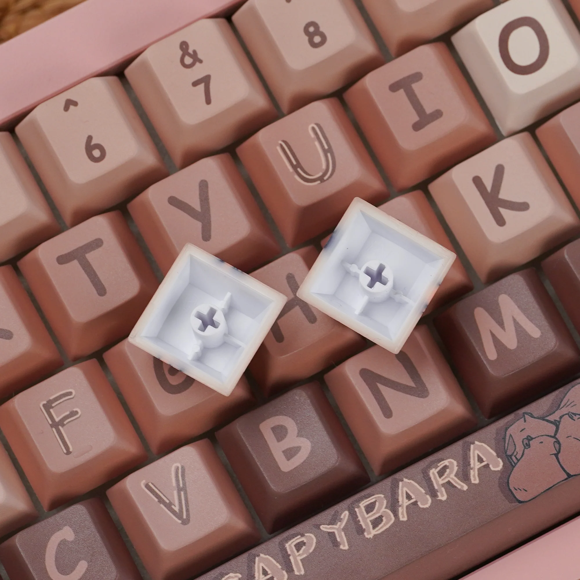 Capybaras daily lifer Cherry Profile Keycaps Set - Image 4