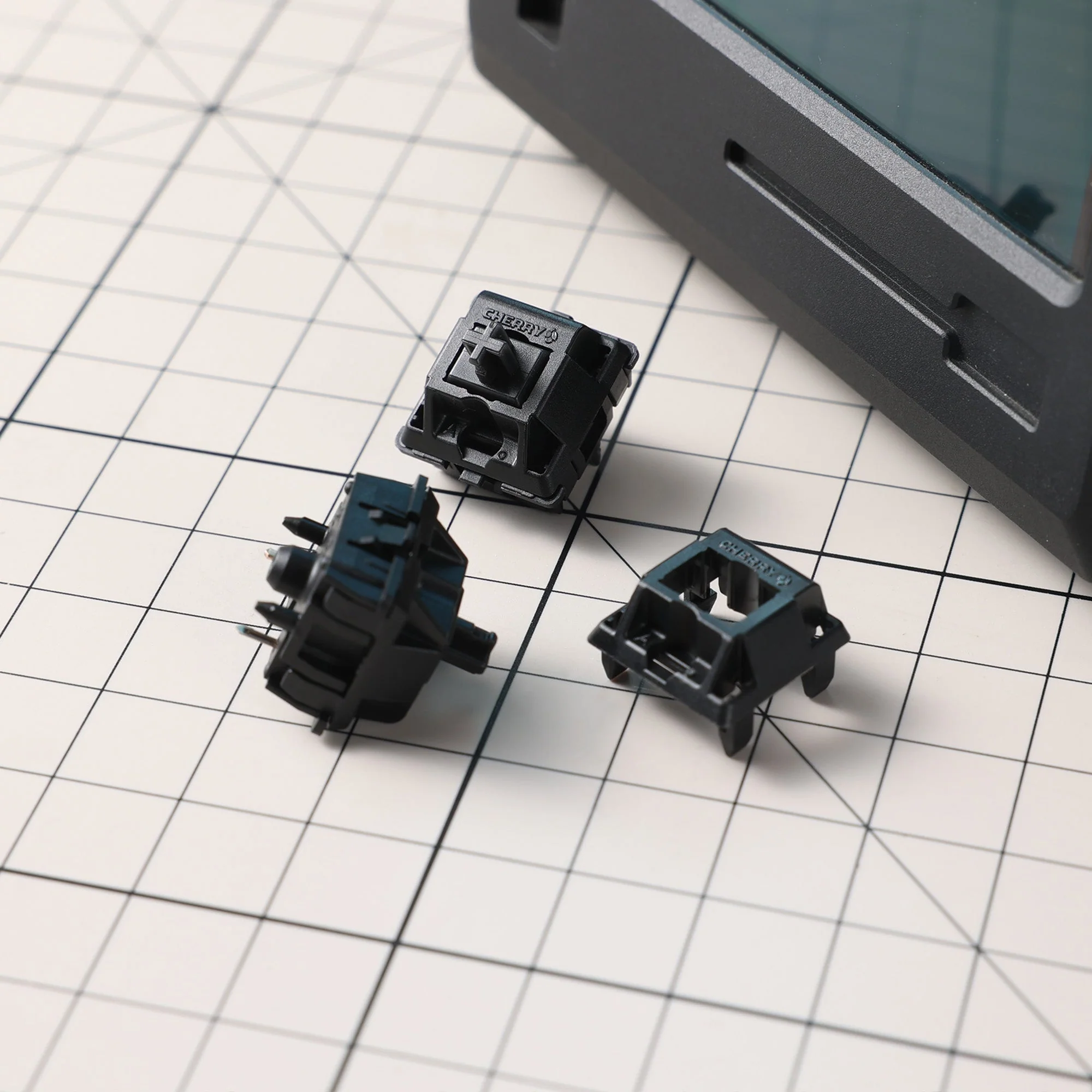 Cherry Black MX Hyperglide linear switches MX1A-11NW - Image 8