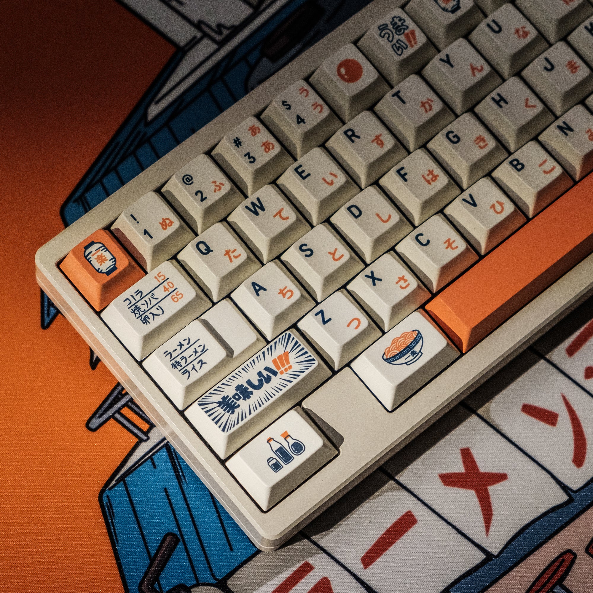 FBB Ichiraku Ramen Cherry profile Keycaps - Image 3