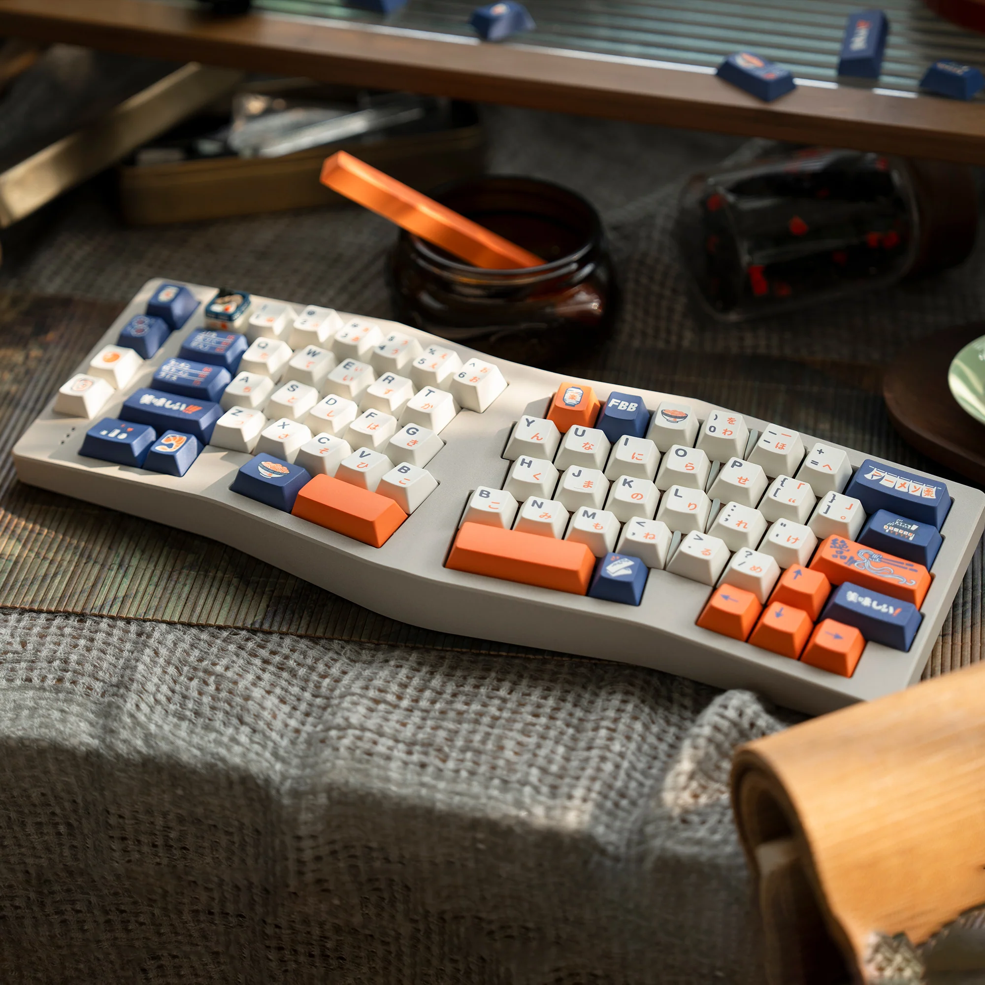 Ichiraku Ramen R2 Cherry profile Keycaps - Image 3