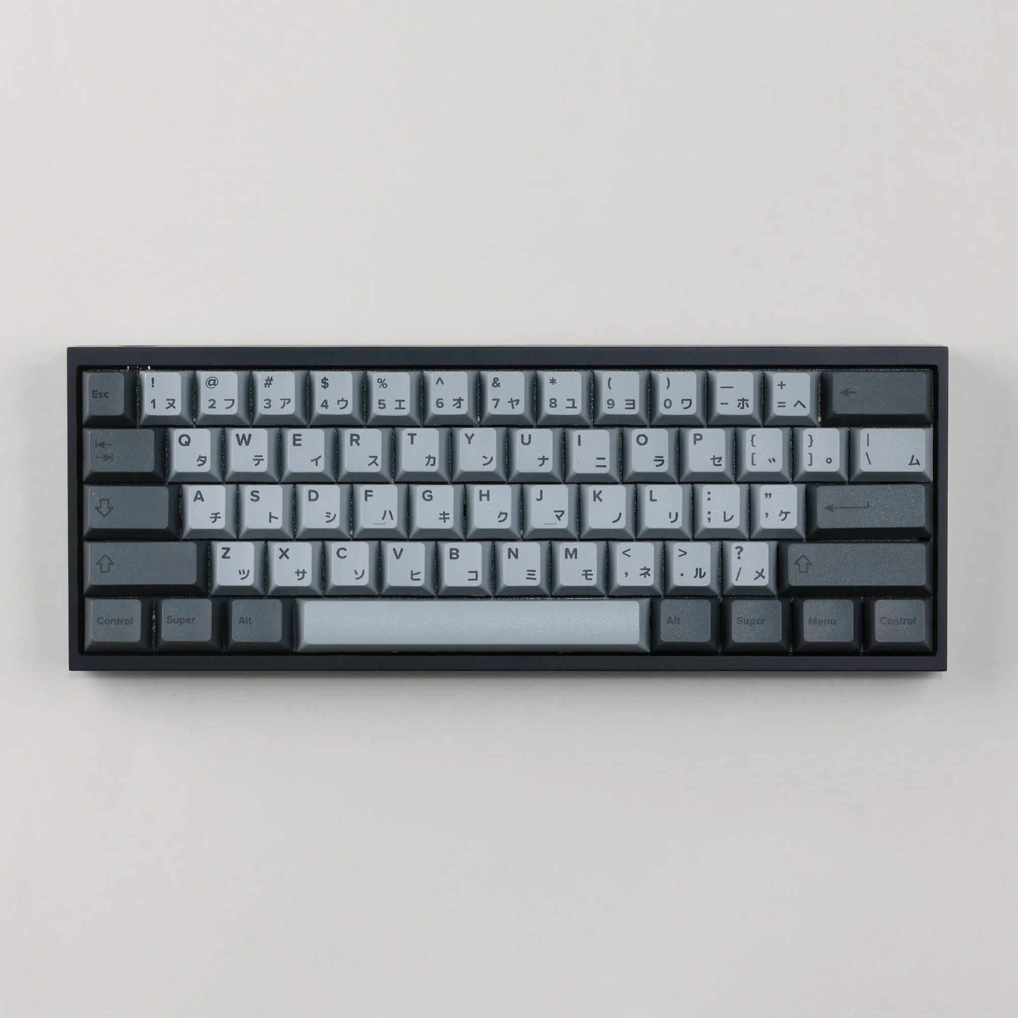 Tofu60 DZ60RGB ANSI Mechanical Keyboard With Cement Grey Japanese PBT Keycaps - Image 14