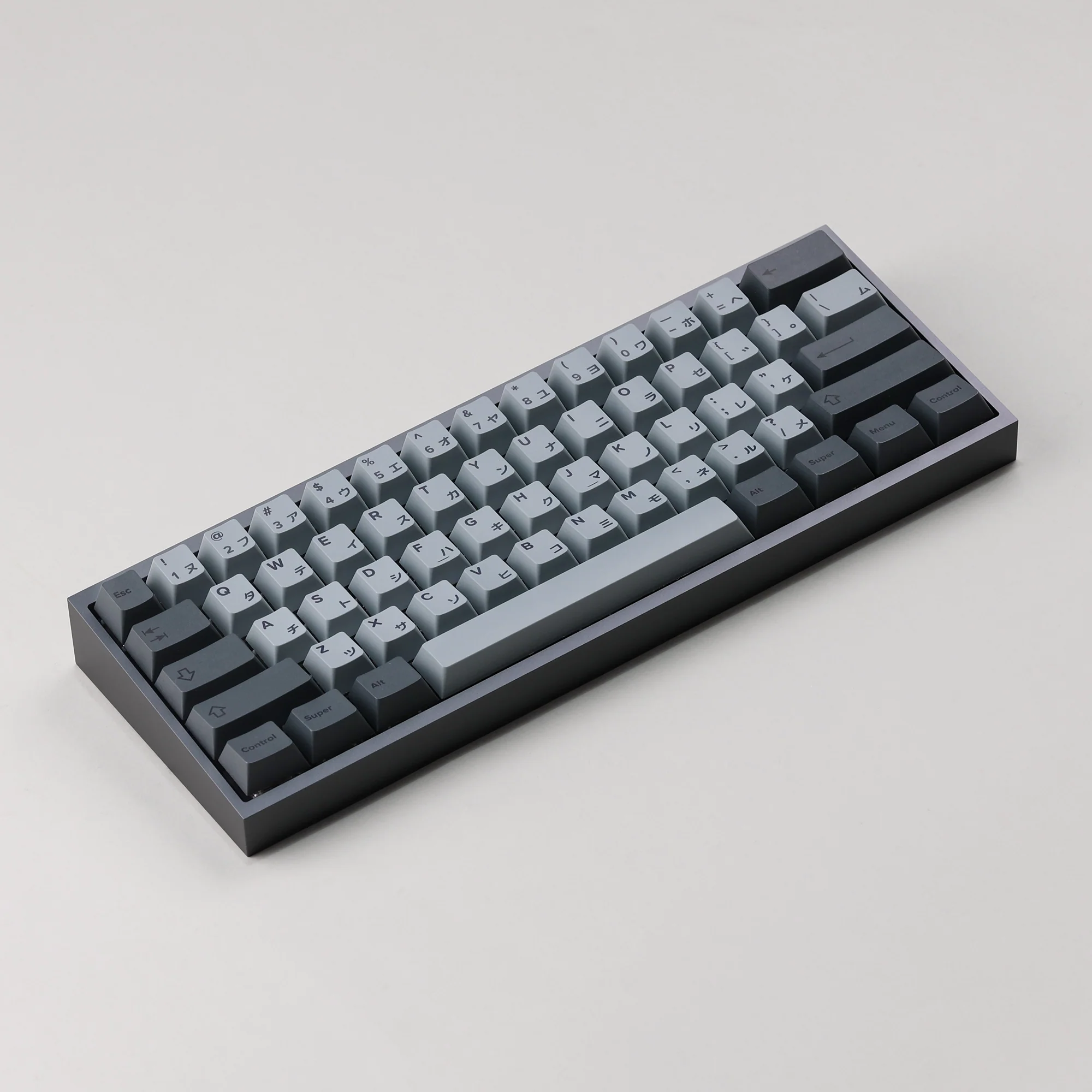 Tofu60 DZ60RGB ANSI Mechanical Keyboard With Cement Grey Japanese PBT Keycaps - Image 15