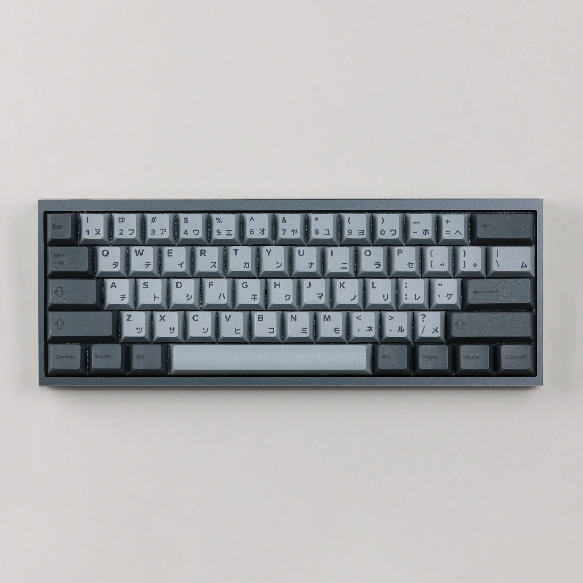 Tofu60 DZ60RGB ANSI Mechanical Keyboard With Cement Grey Japanese PBT Keycaps - Image 16