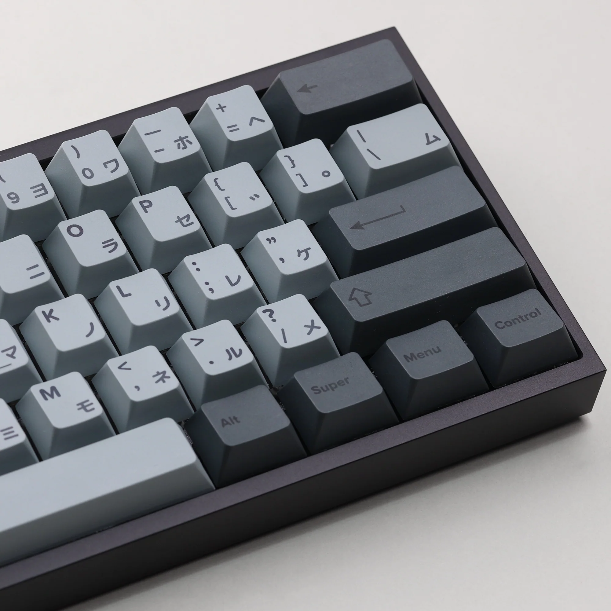 Tofu60 DZ60RGB ANSI Mechanical Keyboard With Cement Grey Japanese PBT Keycaps - Image 6