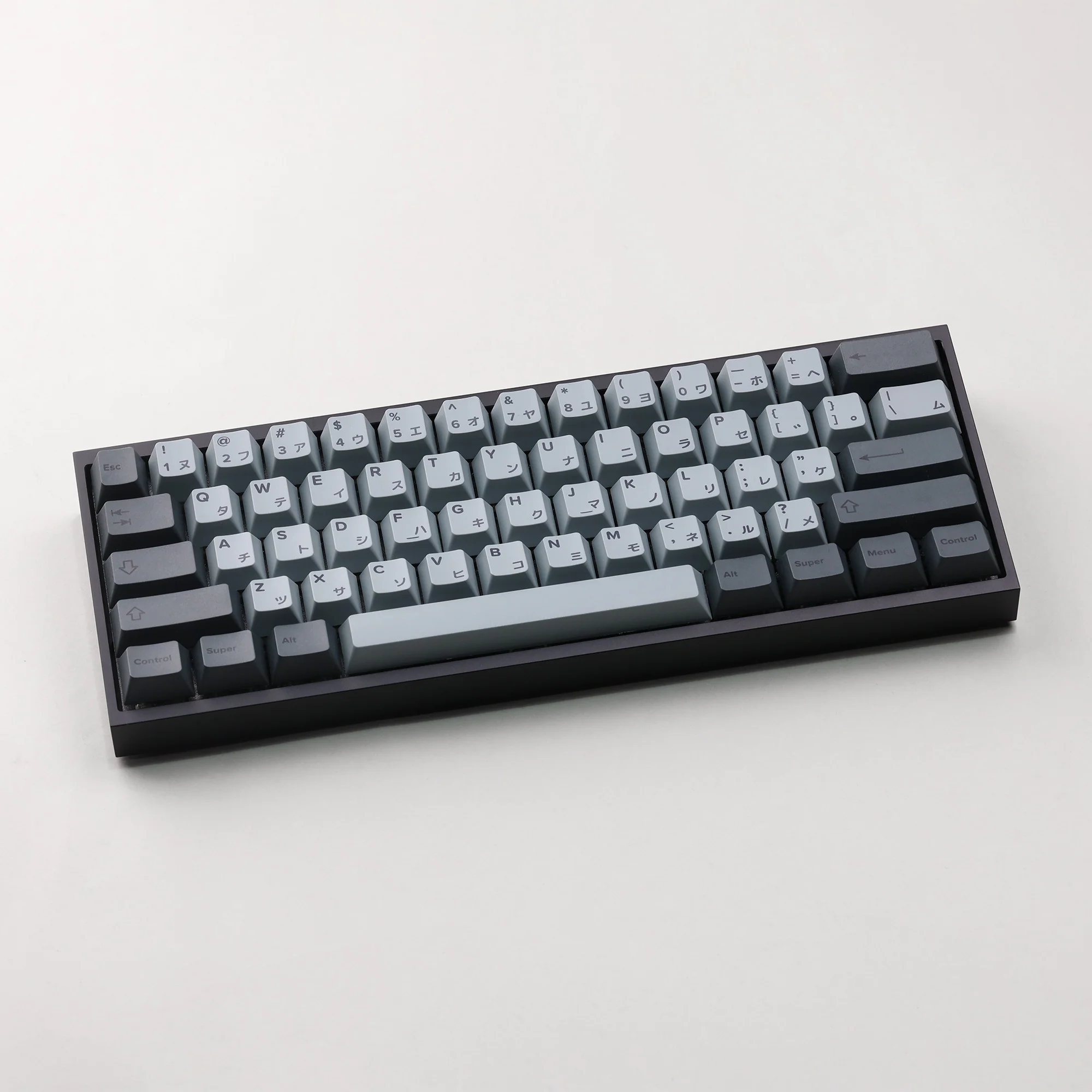 Tofu60 DZ60RGB ANSI Mechanical Keyboard With Cement Grey Japanese PBT Keycaps - Image 8