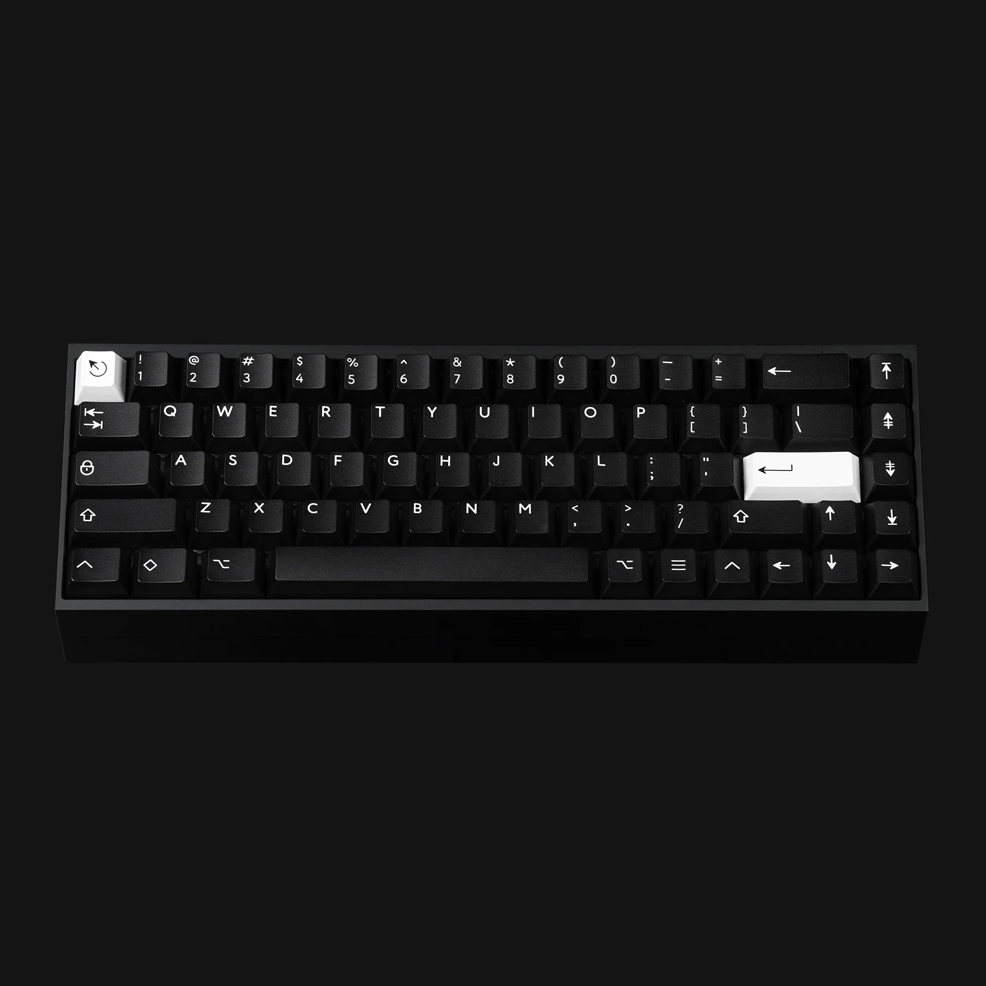 Tofu65 Hot-swap Keyboard With PBTfans WOB Simple Base keycaps - Image 3