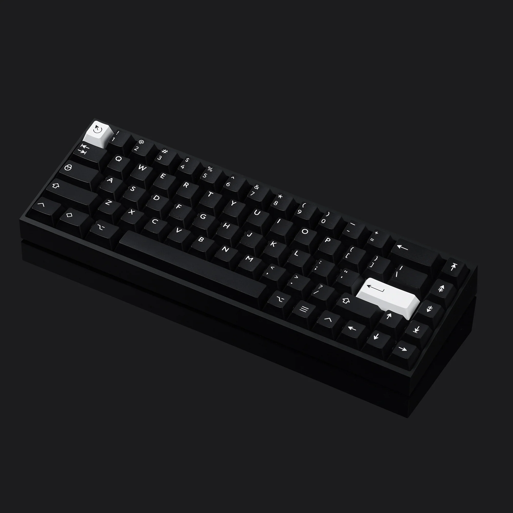 Tofu65 Hot-swap Keyboard With PBTfans WOB Simple Base keycaps - Image 5