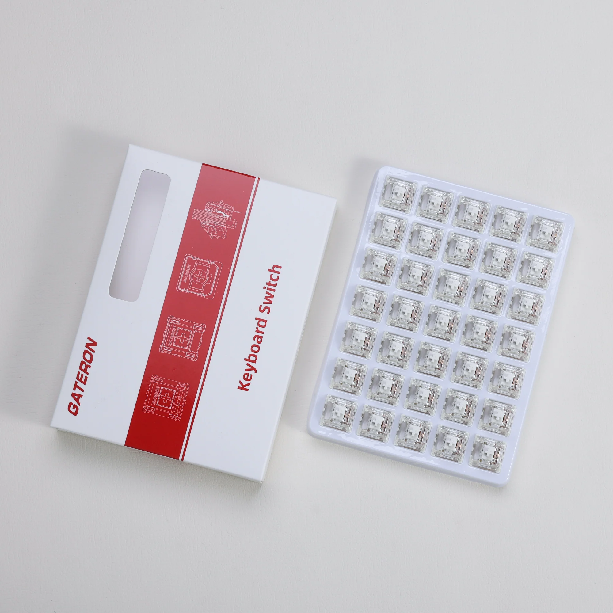 Gateron G Pro 3.0 White Linear Switches - Image 12