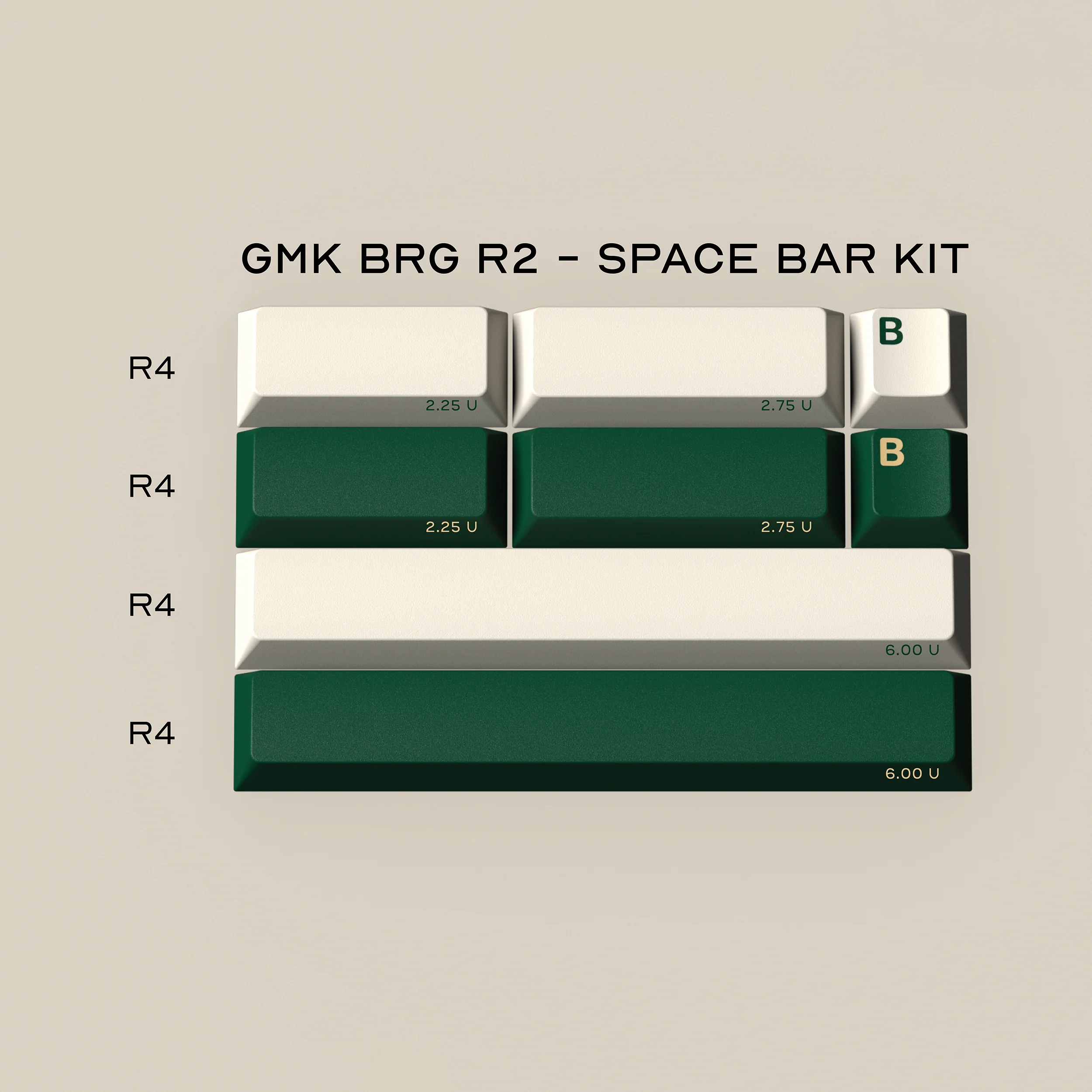 GMK British Racing Green R2 - Image 4