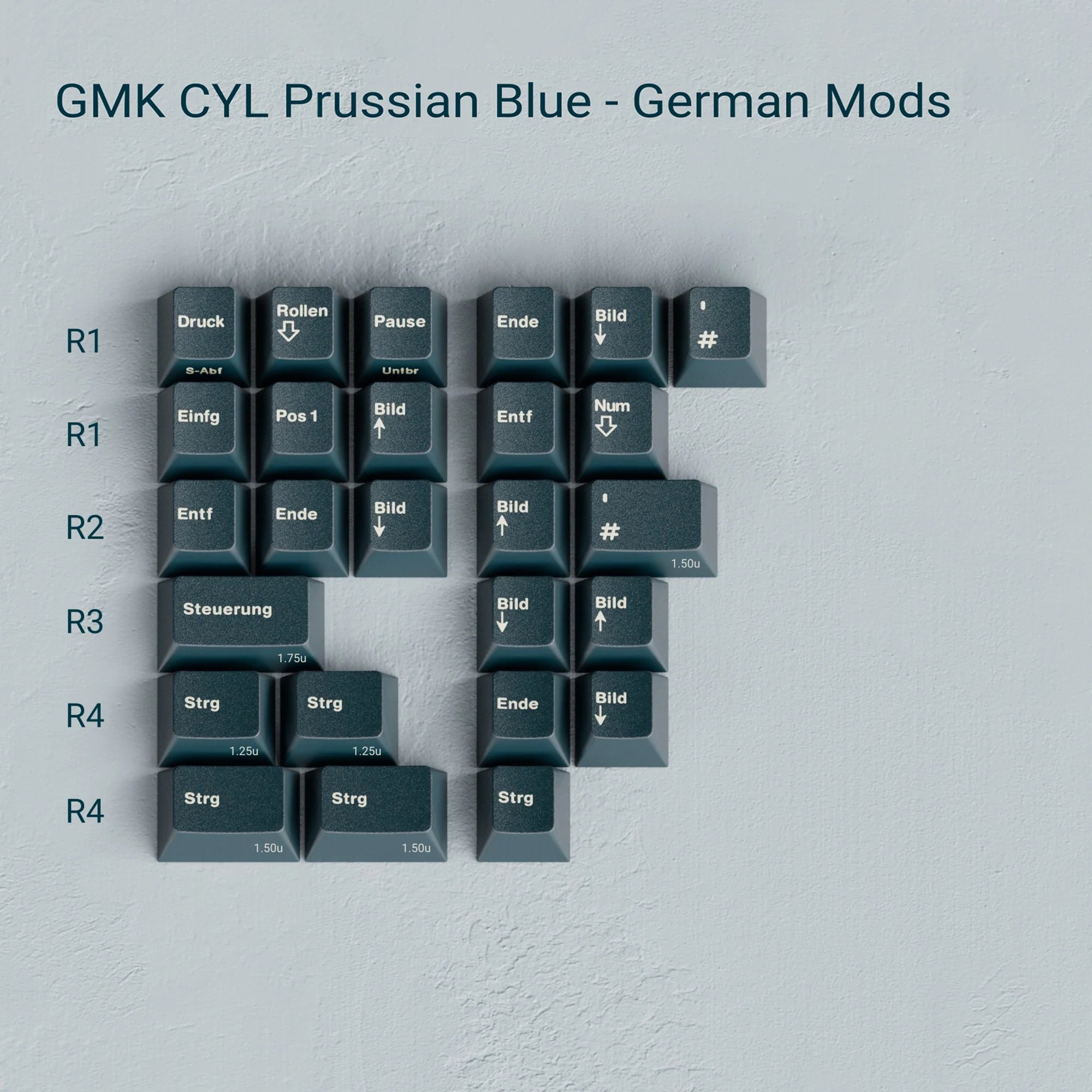 GMK CYL Prussian Blue - Image 3