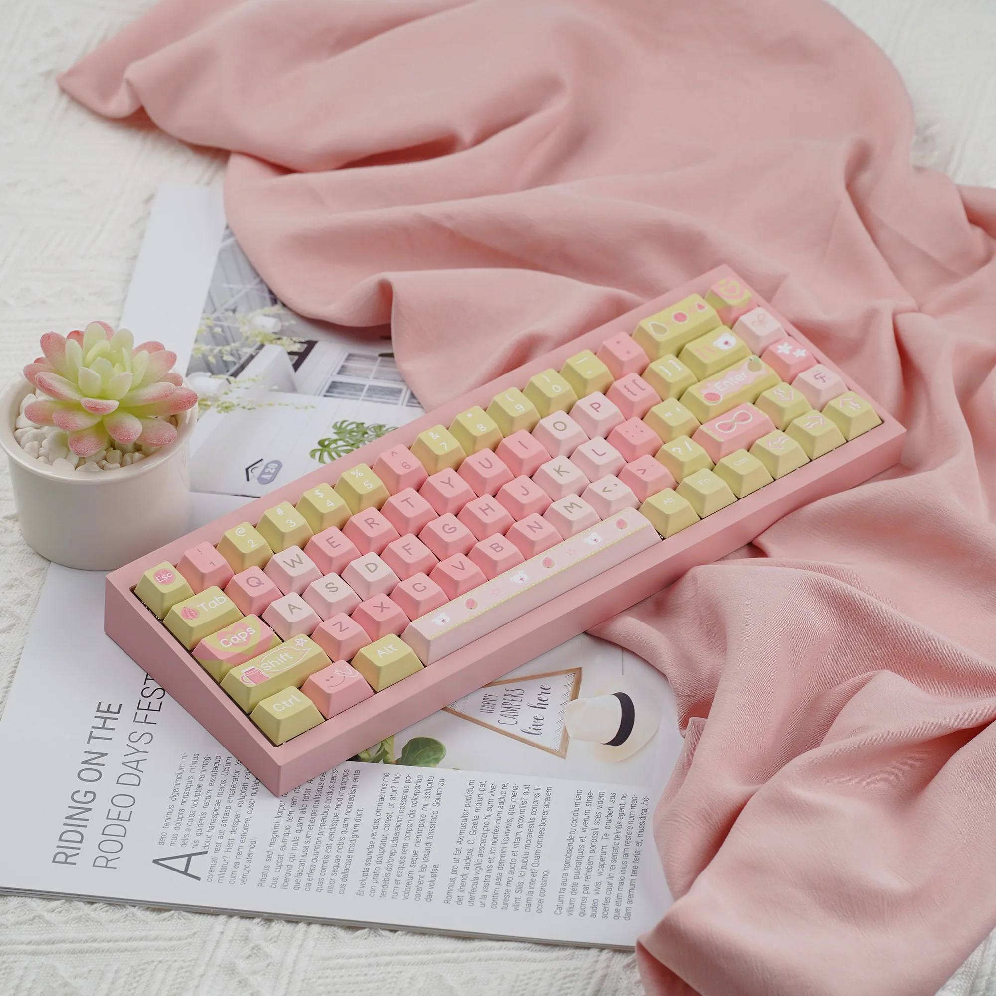 Guava Cherry Profile Keycaps Set - Image 3
