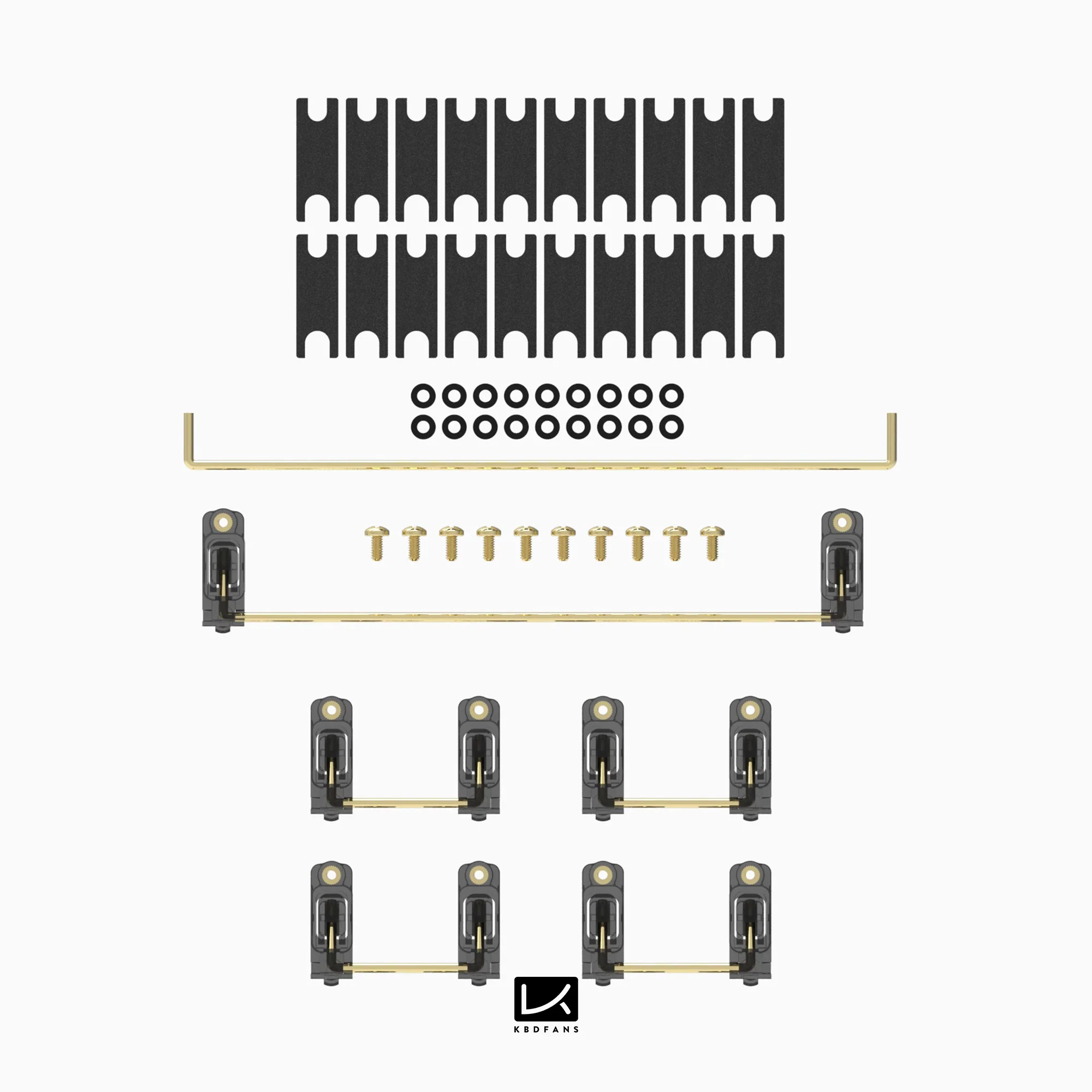 KBDfans Dyboox PC Screw-in Stabilizers - Image 26