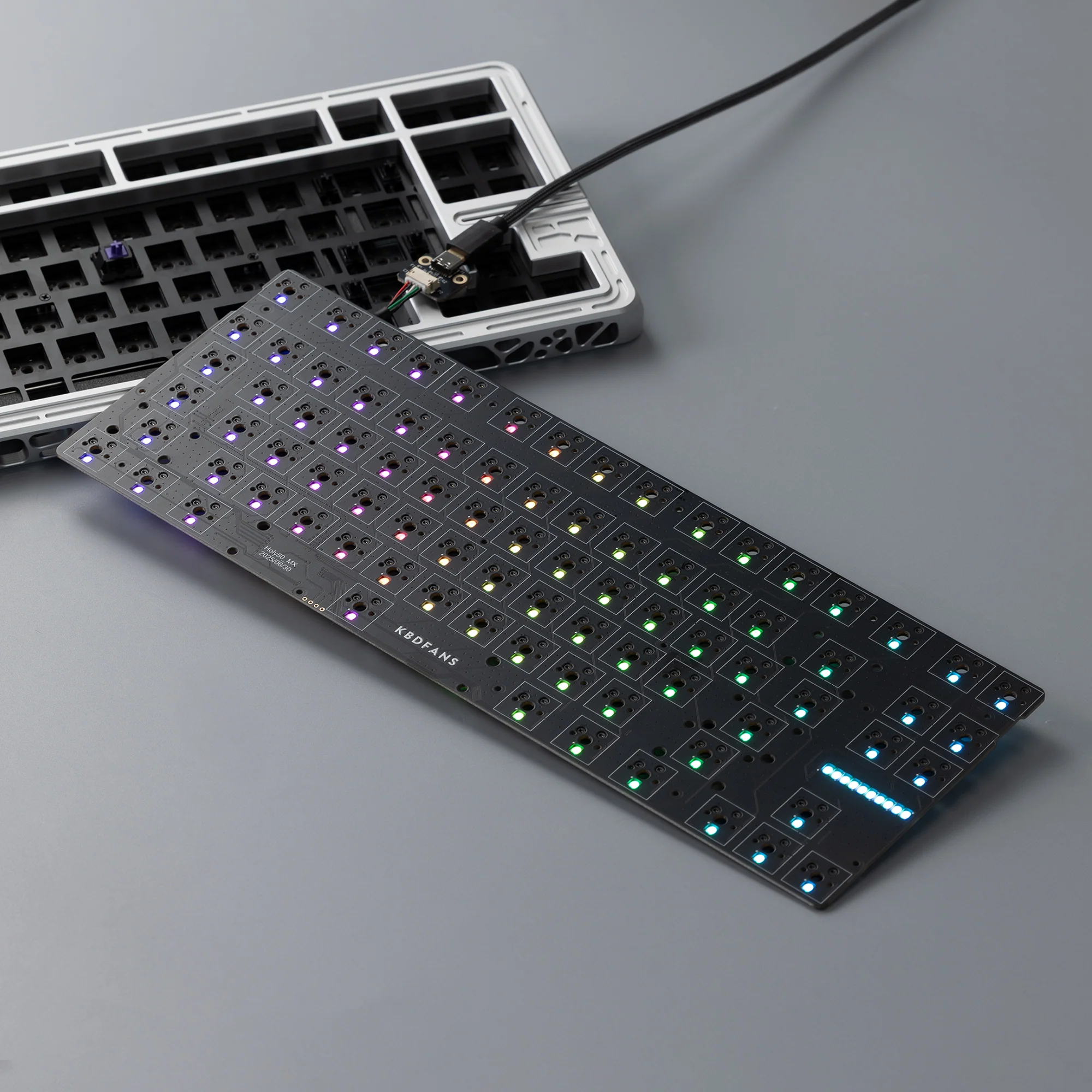 KBDfans Holy80 8K MX hotswap PCB - Image 6