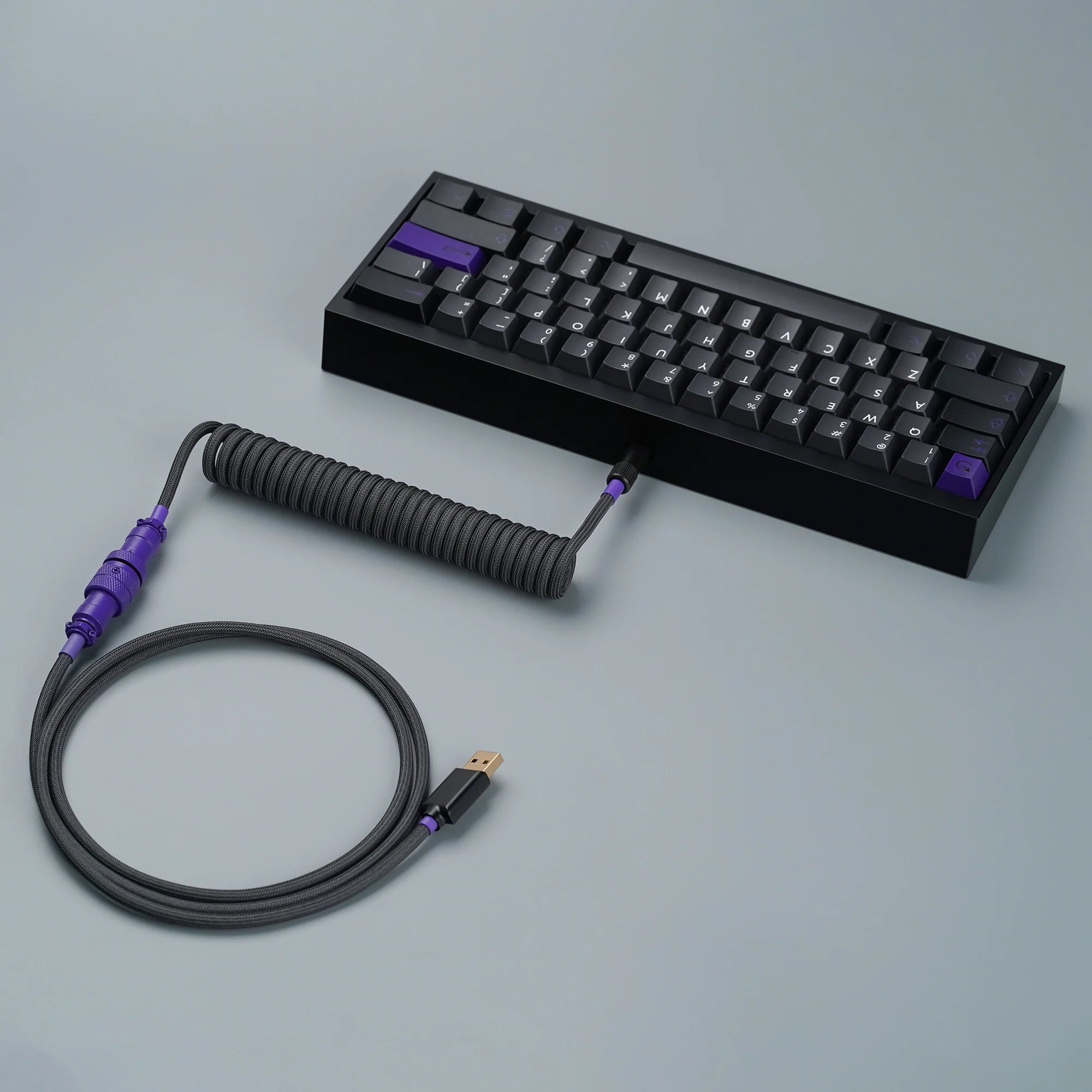 KBDfans Purpolch Handmade Custom Mechanical Keyboard USB-C Cable 2.0 - Image 6