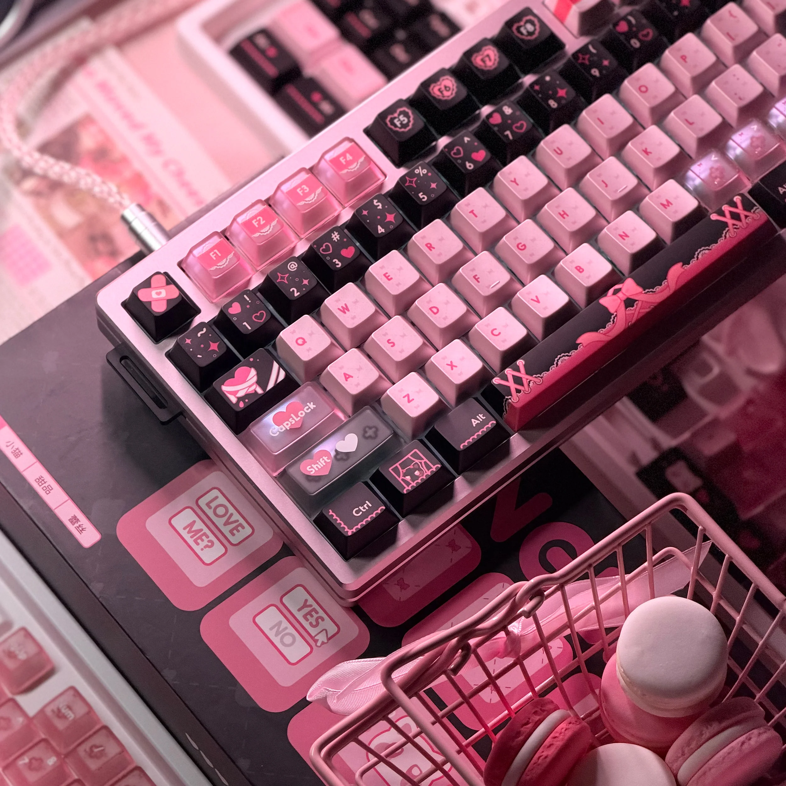 Lace Angel Nya Cherry Profile Keycaps - Image 5